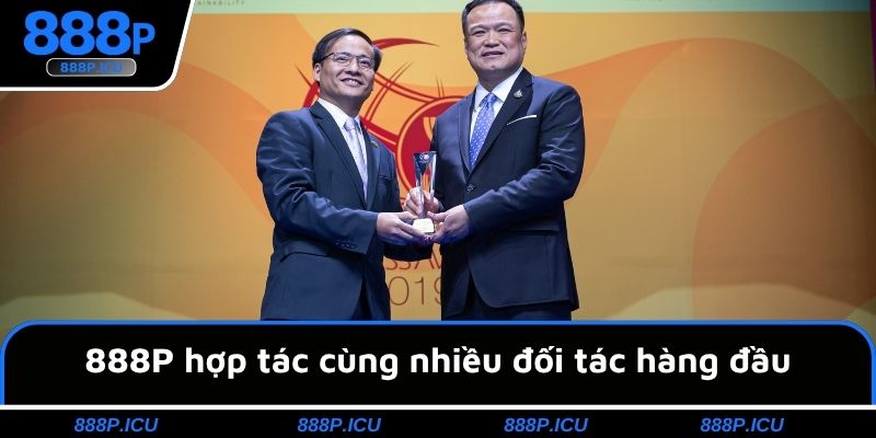 888P hợp tác cùng nhiều đối tác hàng đầu